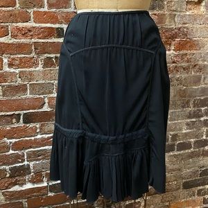 P R A D A  Black Skirt
